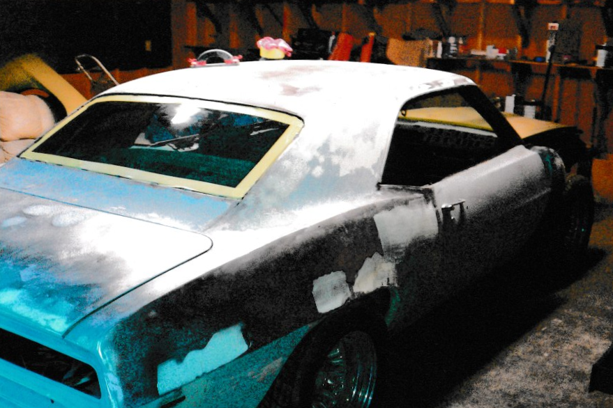 BST Classics at the beginning in Brandon's garage