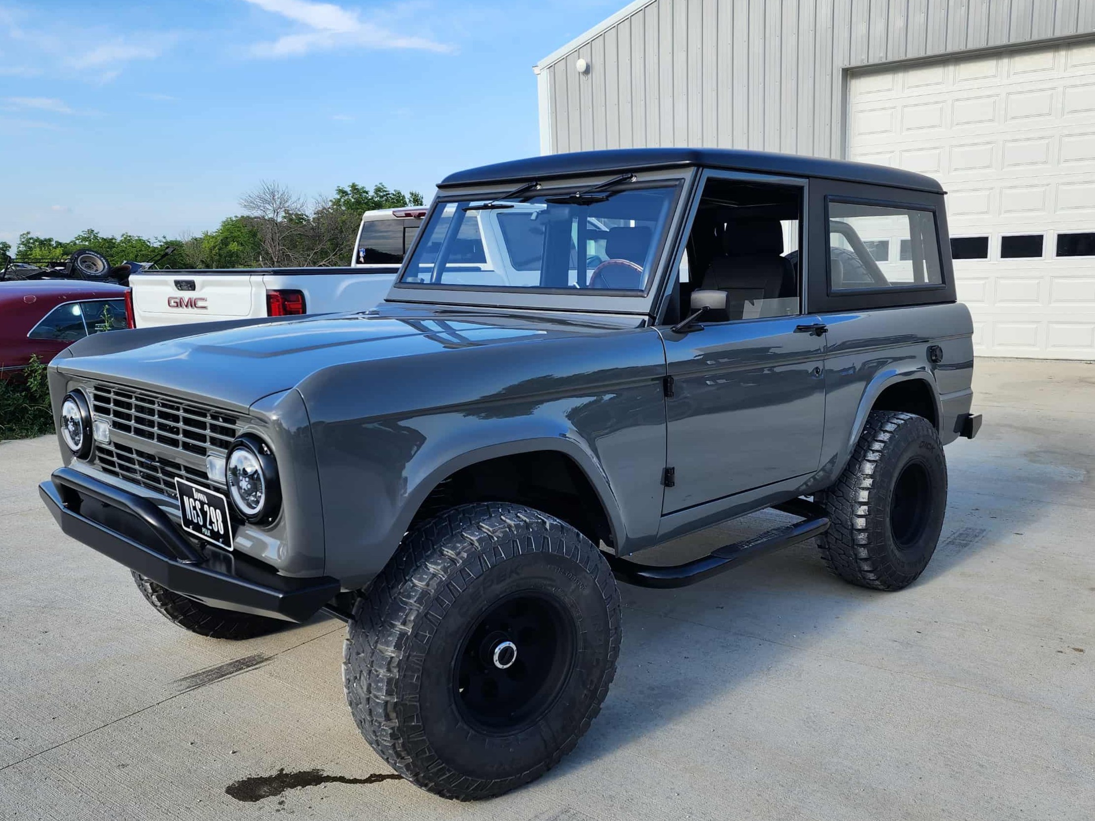 Ford Bronco before restoration