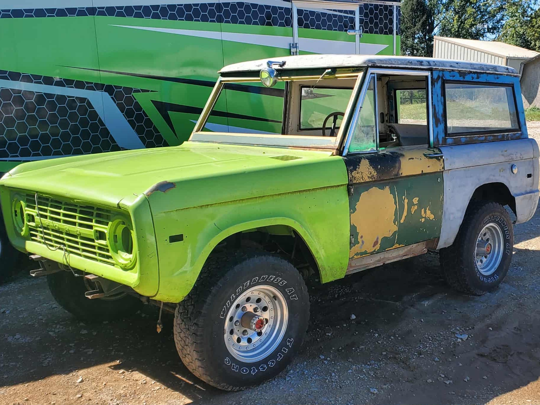 Ford Bronco after restoration