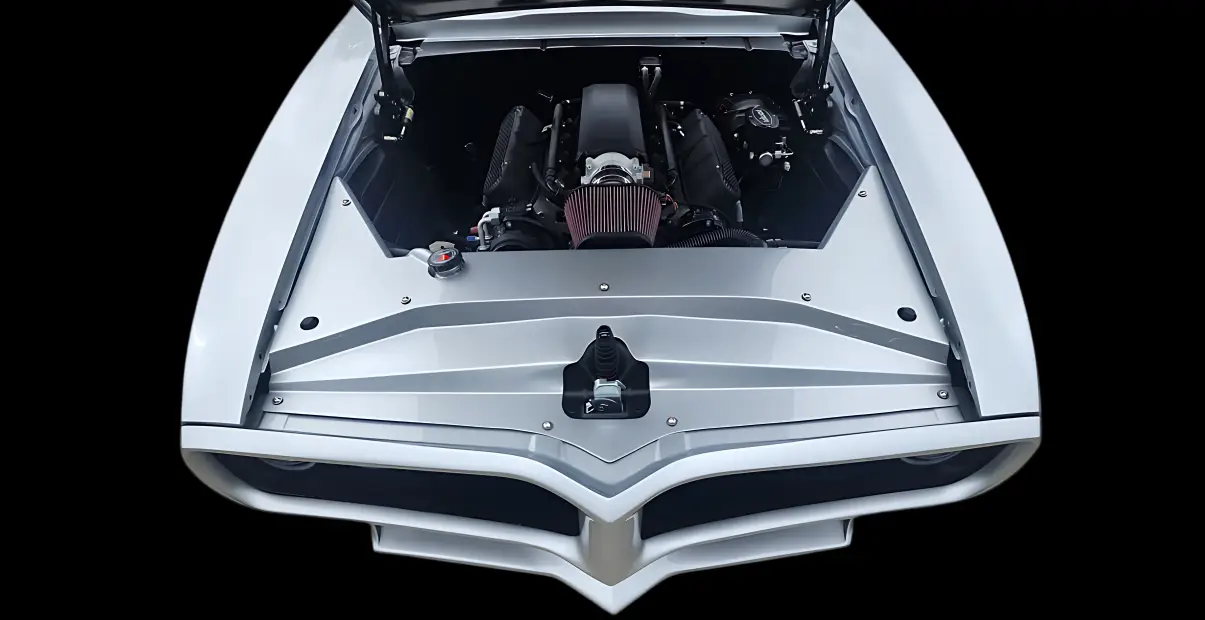 BST Classics professional classic car engine bay restoration showing detailed craftsmanship and quality workmanship in Norwalk Iowa